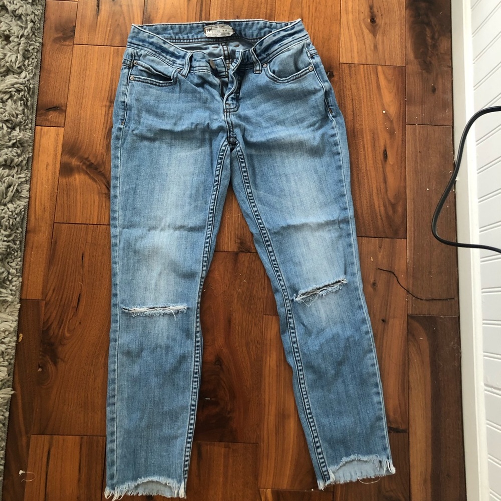 Free people skinny mom jeans